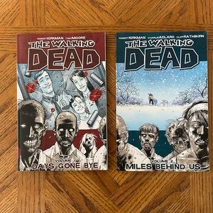 The Walking Dead Volumes 1 & 2. Comic #’s 1-12